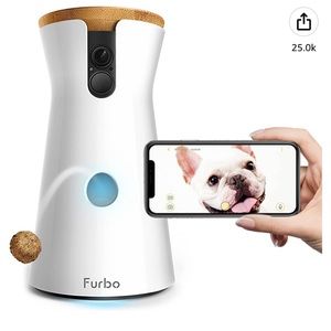 Furbo dog camera: treat tossing pet camera, BRAND NEW